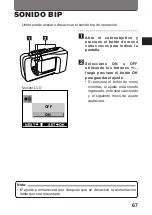 Предварительный просмотр 67 страницы Olympus D-360L - 1.2MP Digital Camera Instrucciones