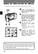 Предварительный просмотр 74 страницы Olympus D-360L - 1.2MP Digital Camera Instrucciones