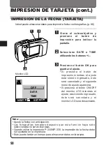 Предварительный просмотр 90 страницы Olympus D-360L - 1.2MP Digital Camera Instrucciones