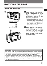 Предварительный просмотр 31 страницы Olympus D-360L - 1.2MP Digital Camera Mode D'Emploi