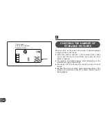 Предварительный просмотр 64 страницы Olympus D-450 Zoom Instructions Manual