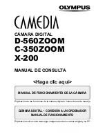 Preview for 1 page of Olympus D560 - 3.2 MP Digital Camera Manual De Consulta