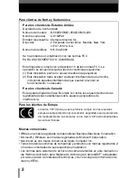 Preview for 3 page of Olympus D560 - 3.2 MP Digital Camera Manual De Consulta