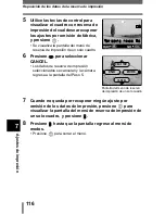 Предварительный просмотр 117 страницы Olympus D560 - 3.2 MP Digital Camera Manual De Consulta