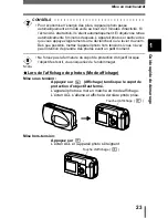 Предварительный просмотр 24 страницы Olympus D560 - 3.2 MP Digital Camera Manuel De Référence