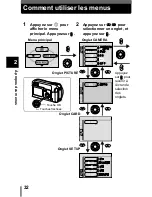 Предварительный просмотр 33 страницы Olympus D560 - 3.2 MP Digital Camera Manuel De Référence