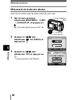 Предварительный просмотр 91 страницы Olympus D560 - 3.2 MP Digital Camera Manuel De Référence