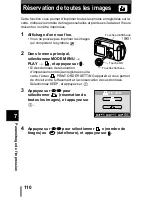 Предварительный просмотр 111 страницы Olympus D560 - 3.2 MP Digital Camera Manuel De Référence