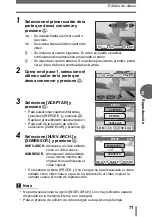 Preview for 71 page of Olympus D595 - 5MP Digital Camera Manual