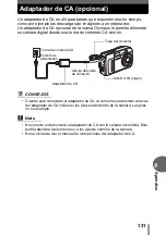 Предварительный просмотр 131 страницы Olympus D595 - 5MP Digital Camera Manual