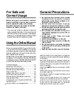 Preview for 2 page of Olympus DM-1 Instructions Manual