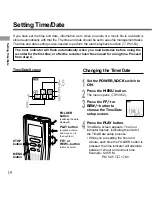 Предварительный просмотр 14 страницы Olympus DM-1 Instructions Manual