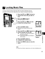 Preview for 49 page of Olympus DM-1 Instructions Manual