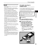 Preview for 15 page of Olympus DM 520 - Ultimate Recording Combo Detailed Instructions