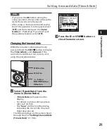 Preview for 21 page of Olympus DM 520 - Ultimate Recording Combo Detailed Instructions