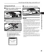 Preview for 23 page of Olympus DM 520 - Ultimate Recording Combo Detailed Instructions