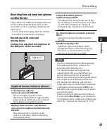 Preview for 31 page of Olympus DM 520 - Ultimate Recording Combo Detailed Instructions