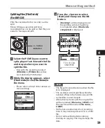 Preview for 59 page of Olympus DM 520 - Ultimate Recording Combo Detailed Instructions