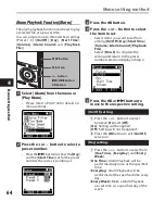 Preview for 64 page of Olympus DM 520 - Ultimate Recording Combo Detailed Instructions