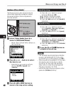 Preview for 68 page of Olympus DM 520 - Ultimate Recording Combo Detailed Instructions