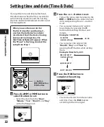 Preview for 22 page of Olympus DM 620 Detailed Instructions