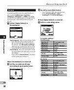 Preview for 58 page of Olympus DM 620 Detailed Instructions