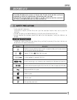 Preview for 4 page of Olympus DP12 Instructions Manual