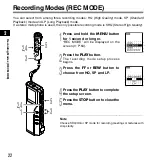 Предварительный просмотр 22 страницы Olympus DS-2200 Online Instructions Manual