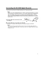 Preview for 9 page of Olympus DS-3000 Software Manual