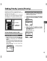 Preview for 45 page of Olympus DS-5000 Instructions Manual