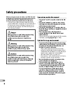 Preview for 4 page of Olympus DS-5500 Instructions Manual