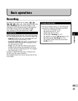 Preview for 21 page of Olympus DS-5500 Instructions Manual