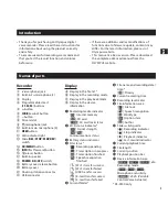 Preview for 3 page of Olympus DS-9500 Quick User Manual