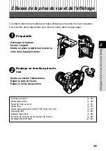Preview for 29 page of Olympus E-1 - Digital Camera SLR Manuel De Référence