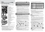 Preview for 1 page of Olympus E-20 - Dual Monaural Earphones Manual De Démarrage Rapide