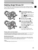 Предварительный просмотр 51 страницы Olympus E-20 - Dual Monaural Earphones Reference Manual