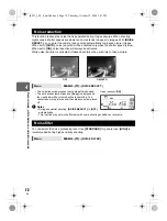 Предварительный просмотр 72 страницы Olympus E-30 Basic Manual