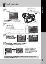 Предварительный просмотр 23 страницы Olympus E-30 Manual De Instruções