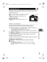 Предварительный просмотр 91 страницы Olympus E-30 Manuel D'Instructions