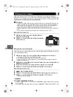 Предварительный просмотр 92 страницы Olympus E-30 Manuel D'Instructions