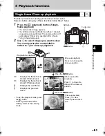 Preview for 61 page of Olympus E-410 - EVOLT Digital Camera SLR Instruction Manual