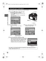 Предварительный просмотр 28 страницы Olympus E-450 Instruction Manual