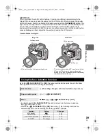 Предварительный просмотр 39 страницы Olympus E-450 Instruction Manual