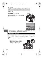 Предварительный просмотр 68 страницы Olympus E-450 Instruction Manual