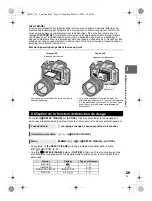 Предварительный просмотр 39 страницы Olympus E-450 Manuel D'Instructions