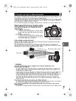 Предварительный просмотр 57 страницы Olympus E-450 Manuel D'Instructions