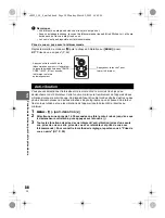 Предварительный просмотр 58 страницы Olympus E-450 Manuel D'Instructions