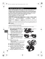 Предварительный просмотр 70 страницы Olympus E-450 Manuel D'Instructions