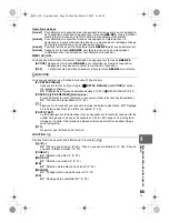 Предварительный просмотр 85 страницы Olympus E-450 Manuel D'Instructions