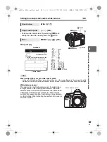 Предварительный просмотр 67 страницы Olympus E-5 Instruction Manual